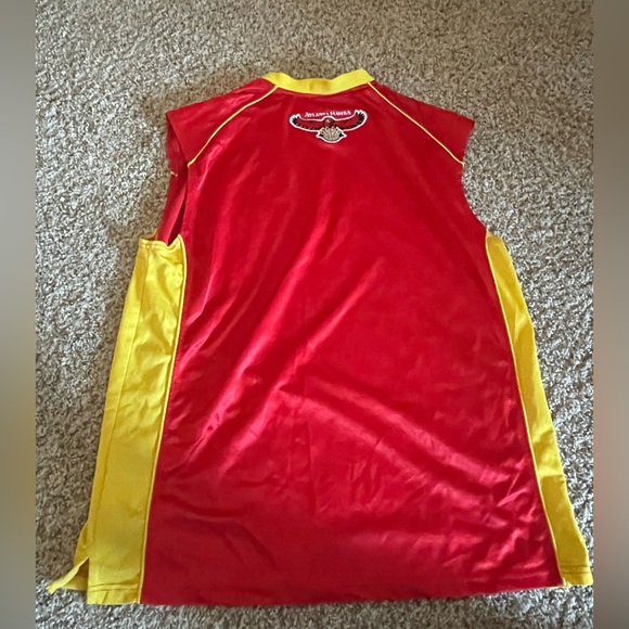 Rare Nike Atlanta Hawks Jersey, Red & Yellow, Size XL - Picture 3 of 6